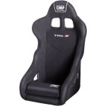 Sige baquet - omp - trs my14 - homologu fia 8855 - 1999 - couleur noir - structure tubulaire