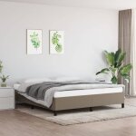 Tru cadre de lit pour 180 x 200 cm lit double en bois dingnierie avec sommier tissu sans tte de lit ...