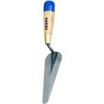 Truelle - revex - langue de chat 160 - acier et soie de 09 cm - pour travaux de finition et joints