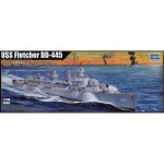 Maquette bateau - trumpeter - uss fletcher dd - 445 - 1:200 - 175 pi�ces - plastique