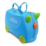 Trunki valise � roulettes pour enfants et bagages � main pour enfants : valise � roulettes terrance (bleu) ...