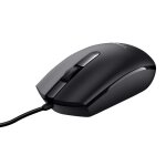 Souris filaire - trust - basi - 3 boutons - 1200 dpi - cble usb 160 cm - noir