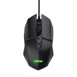 Souris gamer filaire - trust - gxt 109 felox - 6 boutons programmables - 6400 dpi - clairage led