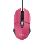 Souris gamer - trust - gxt 109p felox - 6 boutons programmables - 6400 dpi - Éclairage led rose Souris gamer - trust - gxt 109p felox - 6 boutons programmables - 6400 dpi - Éclairage led rose