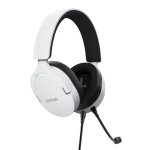 Casque gamer - trust - gxt 490w fayzo - 7. 1 surround - rgb - filaire - blanc