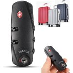 Cadenas de scurit - tsa - 3 chiffres - noir - securit voyage - valise / sac