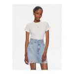 Tshirt coton bio - tommy jeans - femme - manches courtes - blanc - 100% coton bio Tshirt coton bio - tommy jeans - femme - manches courtes - blanc - 100% coton bio