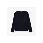 T - shirt ml coton pima - eden park - homme - bleu - manches longues - coupe droite - col v T - shirt ml coton pima - eden park - homme - bleu - manches longues - coupe droite - col v
