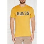 Tshirt slim coton print logo - guess jeans - homme Tshirt slim coton print logo - guess jeans - homme