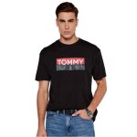Tshirt - tommy jeans - homme - 100% coton - manches courtes - couleur noir