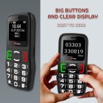 Téléphone portable - ttfone - tt220 - grosses touches - bouton durgence - bluetooth Téléphone portable - ttfone - tt220 - grosses touches - bouton durgence - bluetooth
