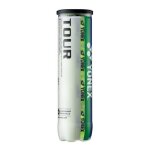 Balle de tennis - yonex - tour - tube 4 balles - pression r�sistante - toutes surfaces