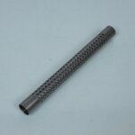 Tube perfor mitraillette pour silencieux de pot dchappement moto 20x22x225mm