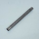 Tube perfor mitraillette pour silencieux de pot dchappement moto 20x22x245mm