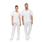 Tunique coton wk. designed to work - white - 4xl Tunique coton wk. designed to work - white - 4xl