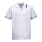 Tunique m�dicale homme portwest workwear - blanc