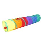 Tunnel pour chat - chat pliable - polyester - iris - 255g - intrieur
