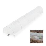 Relaxdays tunnel de croissance pliable avec arceaux 37 m de long contre les nuisibles et les oiseaux ...