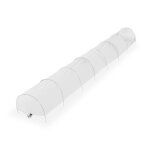 Relaxdays serre 5 m de long en bâche en pvc 8 arceaux tunnel de culture plantes transparent Relaxdays serre 5 m de long en bâche en pvc 8 arceaux tunnel de culture plantes transparent