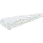 Tunnel de for�age accord�on souple 4 m pour plantes et cultures - transparent - mini serre souple poly�thyl�ne ...