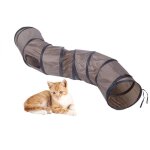 Tunnel de jeu pour chat - shipenophy - s forme - 255 cm de diam�tre - pratique � nettoyer - r�sistant ...