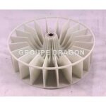 Turbine de ventilation pour s�che - linge indesit - mod�le is61cex 43102 - pi�ce dorigine constructeur ...