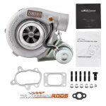 Turbo gt2871 turbocompresseur universel pour moteur 1. 5l - 2. 0l 4 cylindres gt28 gt25 gt2871 gt2860 ...