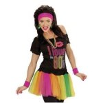Tutu multicolore - widmann - adulte - taille s / m / l - idal pour dguisement danse ou carnaval