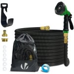 Vounot® tuyau darrosage extensible renforcé 15m noir - 10 modes - raccord et sac de rangement inclus ... Vounot® tuyau darrosage extensible renforcé 15m noir - 10 modes - raccord et sac de rangement inclus ...