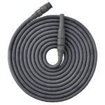 Tuyau darrosage extensible - 10 � 30 m - r�tractable - gris - l�ger - installation rapide - r�sistant ...