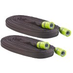 Tuyau darrosage poreux plat - royal gardineer - lot de 2 - 12m - �conomie deau