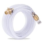 Tuyau daspiration pour pompes � eau - 7m x 25mm 1 ? tuyau daspiration en spirale ? universel