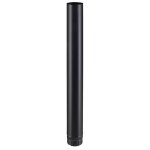 Tuyau maill noir poujoulat - 1000mm dn80mm