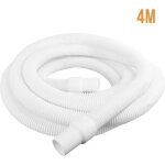 Tuyau flottant 2 embouts pour piscine - diam 38 mm - 4 m - blanc - linxor