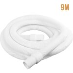 Tuyau flottant 2 embouts pour piscine - diam 38 mm - 9 m - blanc - linxor