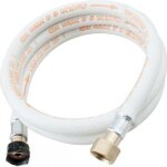 Tuyau de gaz - whirlpool - 2. 00 m - garantie 10 ans - thermoplastique - embouts g1 / 2