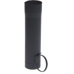 Tuyau de raccordement ten - mail noir mat - diamtre 150mm - 348541