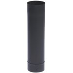 Tuyau rigide de 50cm mail noir mat diamtre 153mm - 344506