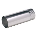 Tuyau rigide aluminium - ten - 933125 - d125 - raccordement hotte de cuisine