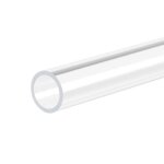 Tube rond en pmma sourcing map 2pcs transparent rigide acrylique tuyau 13mm id x 15mm diam�tre ext�rieur ...