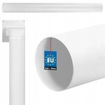 Tuyau de ventilation - kotarbau - 1500 mm - tube rond en pvc - blanc - 150 mm Tuyau de ventilation - kotarbau - 1500 mm - tube rond en pvc - blanc - 150 mm