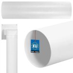 Tuyau de ventilation - kotarbau - 500 mm - tube rond en pvc - blanc - intérieur Tuyau de ventilation - kotarbau - 500 mm - tube rond en pvc - blanc - intérieur