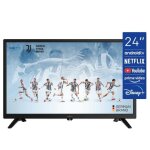Tv metz 24 (60 cm) led hd android tv 9. 0 avec dvb / c / t2 / s2 s�rie mtc6
