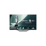 Tv mini led qled hisense 55u79nq 139 cm 4k uhd 2024 gris anthracite