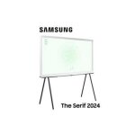 Tv qled 4k 108cm blanc 2024 cran anti - reflets design 360 samsung tizen os 4 hdmi 2 usb.