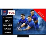 Tv qled 4k tcl - 85mqled80 - 215 cm - google tv - dolby atmos Tv qled 4k tcl - 85mqled80 - 215 cm - google tv - dolby atmos