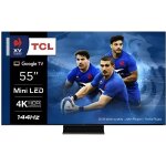 Tv qled mini led tcl 55c805 139 cm 4k uhd google tv aluminium brossé Tv qled mini led tcl 55c805 139 cm 4k uhd google tv aluminium brossé