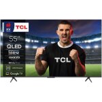Tv qled tcl 55p89k 138 cm 4k uhd aluminium bross�