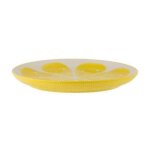 Typhoon - plat rond 28 cm - citron - world food fruits