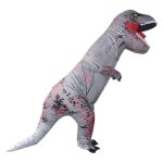 Tyrannosaurus rex gris costume gonflable dguisements de halloween nol costumes vtements de fte pour ...